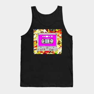 tape,pop art,mixtape,cassette Tank Top